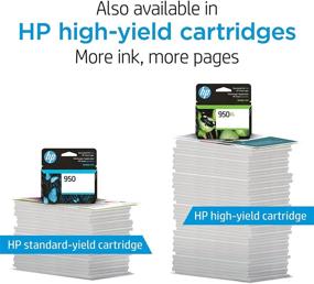 img 2 attached to 🖨️ Оригинальный черный картридж HP 950 для принтеров HP OfficeJet: 8600, Pro 251dw/276dw/8100/8610/8620/8630, подходит для Instant Ink - CN049AN.