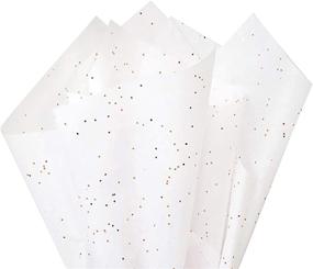 img 4 attached to 50 Sheet Gemstone Glitter Tissue Paper