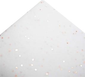 img 2 attached to 50 Sheet Gemstone Glitter Tissue Paper