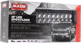 img 3 attached to 🚗 Blazer International C3068K 13" LED Double Row Off-Road Light Bar: Illuminating Off-Roading Adventures