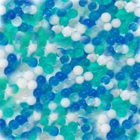 img 2 attached to 🌊 OEEKOI Water Beads Ocean: 20,000 Gel Beads for Kids' Sensory Play, Decor, & More!