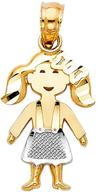 🌟 stylish 14k yellow gold charm pendant collection - explore 5 distinctive styles logo