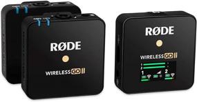 img 3 attached to Rode Wireless GO II Dual Channel Wireless Microphone System with Rode Microphones