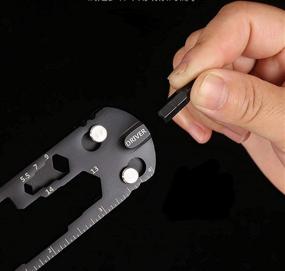img 2 attached to Tool Multifunctional Combination Mountaineering Emergency Screwdriver