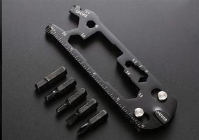img 3 attached to Tool Multifunctional Combination Mountaineering Emergency Screwdriver