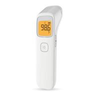 🌡️ uright infrared non contact forehead thermometer - 100% made in taiwan - no touch digital thermometer for adults, babies, and children logo
