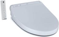 🚽 toto cotton white electronic bidet toilet seat - sw3036r#01 washlet k300 logo