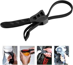 img 3 attached to 🔧 Versatile Adjustable Nikou Strap Wrench: Multi-Purpose Tool