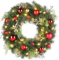 quntis inch christmas wreath lights logo