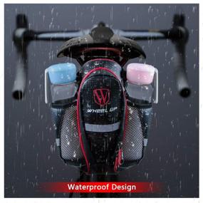 img 1 attached to 🚲 Waterproof Bike Saddle Seat Bag with Water Bottle Cup Holder - Convenient Storage for Mountain/Road Cycling