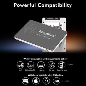 img 3 attached to 💨 КорольДиан 120ГБ SSD: Повышение производительности с 3D NAND SATA III 2.5" 7 мм Внутренним твердотельным накопителем