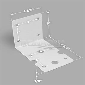 img 1 attached to 🔧 Ronaqua 10 Inch Housing Brackets for Improved Housing Performance