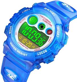 img 2 attached to 🏻 CakCity Military Girls' Waterproof Stopwatch Watches