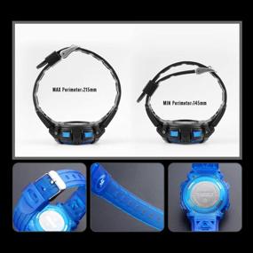 img 1 attached to 🏻 CakCity Military Girls' Waterproof Stopwatch Watches