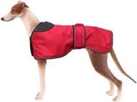 🧥 waterproof dog jacket with warm fleece lining - morezi outdoor dog apparel for medium to large dogs, adjustable bands for winter coat logo