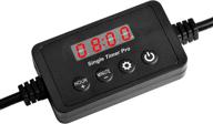 enhanced aquarium light timer: fish tank light controller and dimmer with nicrew logo