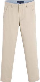 img 4 attached to 👖 Stylish Tommy Hilfiger School Uniform Pants for Boys' Clothing - Shop Now!