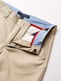 img 1 attached to 👖 Stylish Tommy Hilfiger School Uniform Pants for Boys' Clothing - Shop Now!