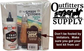 img 1 attached to 🔧 Optimized Repair Kit for Canvas Tents, Pop-Up Campers, Tarps, Marine and Boat Covers