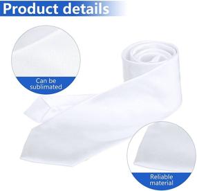 img 2 attached to Sublimation Polyester Neckties Weddings Parties