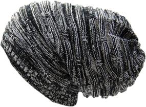 img 3 attached to 🎸 Rock the Reggae Style with RW Rasta Stretch Long Beanie Hats