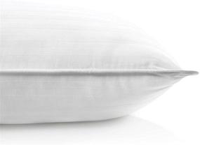 img 3 attached to ABAKAN King Bed Pillows for Sleeping - Deluxe Hotel-like Pillows 2-Pack, Ultra-Soft Pillows for Side and Back Sleeper