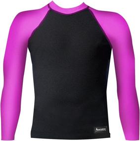 img 1 attached to Aeroskin Raglan Sleeve Accent Fuchsia