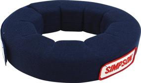 img 1 attached to Simpson Racing Blue SFI Approved Neck Collar - 23022BL, Enhanced SEO