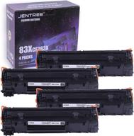 jentree compatible toner cartridge replacement for hp 83x cf283x 83a cf283a logo