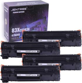 img 4 attached to JENTREE Compatible Toner Cartridge Replacement For HP 83X CF283X 83A CF283A
