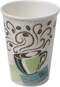 img 3 attached to Dixie PerfecTouch WiseSize Insulated Paper Cups with Lids, 12oz (50 Cups, 50 Lids)