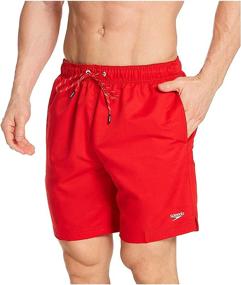 img 1 attached to Speedo Mens Swim Trunk Redondo Sports & Fitness