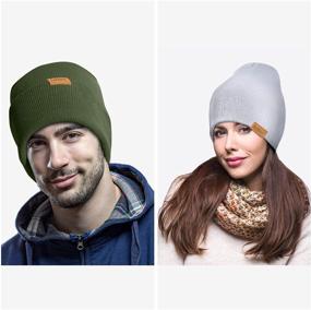 img 3 attached to Warm and Stylish FANVINCE Daily Beanie: Winter Thermal Hats for Men and Women, Perfect as Gifts