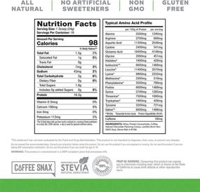 img 3 attached to ☕ Protein Coffee Iced Coffee | High Protein, Keto Friendly, All-Natural | 18g Protein, 2g Carbs | Chocolate Flavor (18 Servings)