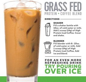 img 1 attached to ☕ Protein Coffee Iced Coffee | High Protein, Keto Friendly, All-Natural | 18g Protein, 2g Carbs | Chocolate Flavor (18 Servings)