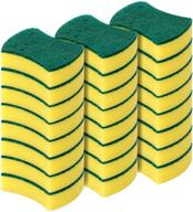 🧽 24-pack eco-friendly mavgv kitchen cleaning sponges for dishes, non-scratch scrubbing sponges logo