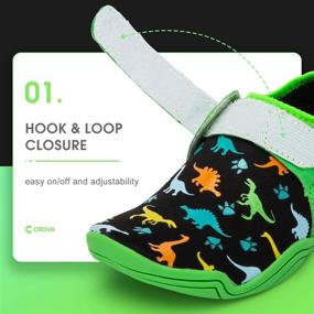 img 2 attached to 👟 Кроссовки Crova Quick Dry для мальчиков с отличной дренажной системой для использования на открытом воздухе.