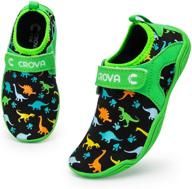 👟 кроссовки crova quick dry для мальчиков с отличной дренажной системой для использования на открытом воздухе. логотип