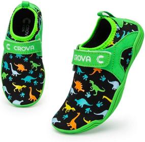 img 4 attached to 👟 Кроссовки Crova Quick Dry для мальчиков с отличной дренажной системой для использования на открытом воздухе.