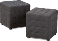 baxton studio ottomans size charcoal logo