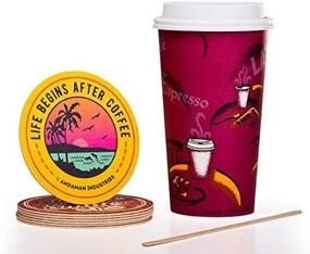 img 2 attached to ☕️ Solo Bistro 20 oz Hot Paper Coffee Cups (100ct) Bundle - Eco-Friendly, BPA Free, Leak Resistant