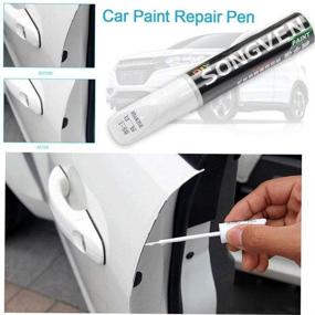 img 2 attached to ✏️ Universal Car Pro Mending Car Scratch Repair Paint Pen - Professional Grade White Car Scratch Remover