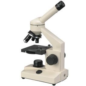 img 1 attached to 🔬 AmScope LED Compound Microscope, All-Metal Body, Optical Glass Lens, Portable, 6 Magnification Settings 40x-1000x, AC/Battery Power Option