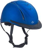 👑 improved seo: ovation metallic schooler riding helmet for kids logo