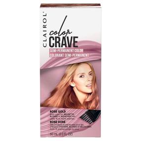 img 4 attached to 🌹 Clairol Color Crave Rose Gold Semi-Permanent Hair Dye - 1 Count