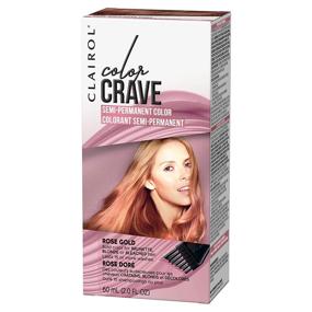 img 2 attached to 🌹 Clairol Color Crave Rose Gold Semi-Permanent Hair Dye - 1 Count