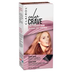 img 3 attached to 🌹 Clairol Color Crave Rose Gold Semi-Permanent Hair Dye - 1 Count