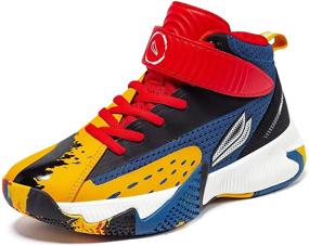img 4 attached to BIG WASP Basketball Lightweight Breathable Girls' Shoes and Athletic