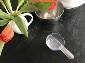 img 1 attached to 🥄 Welcome Industries Visual Measuring Cups: Nesting, Shatterproof, Dishwasher Safe. BPA Free, Made in USA. Ideal for Cooking, Baking with Kids & Learning Fractions