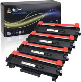 img 4 attached to 🖨️ High-Quality Arthur Imaging Toner Cartridge Replacement for Brother TN760 TN 760 TN730 - Compatible with HL-L2350DW HL-L2395DW Hl-L2390DW Mfc-L2750DW L2710DW DCP-L2550DW - Black, Pack of 4